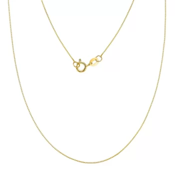 Corrente-de-Ouro-18K/750-Unissex-modelo-VENEZIANA- tamanho-60cm-1mm