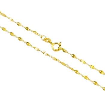 corrente de ouro 18K/750 modelo cartier balãozinho 60 cm 1mm fina - unisex