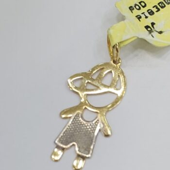 Pingente Em Ouro 18K/750 Menino