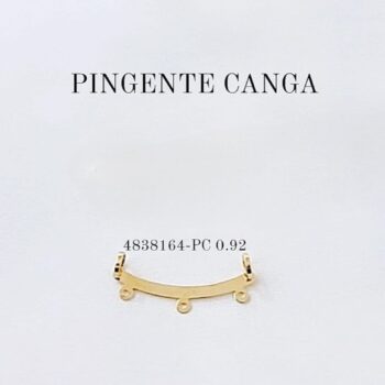 Pingente Canga Em Ouro18/750 4838164 Ref.0.92