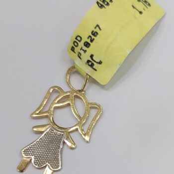Pingente Em Ouro 18K/750 Menina